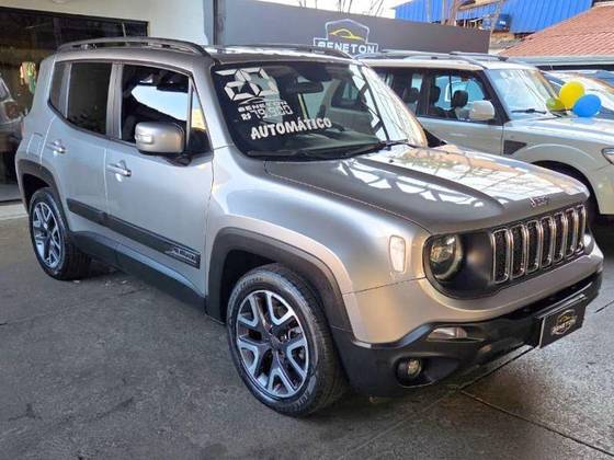 JEEP RENEGADE 1.8 16V FLEX LONGITUDE 4P AUTOMÁTICO JEEP RENEGADE 1.8 16V FLEX LONGITUDE 4P AUTOMÁTICO